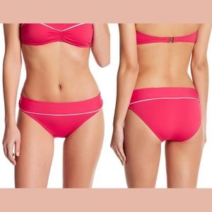 NWT Tommy Bahama Deck High Waisted Bikini Bottom in Azalea Pink [ SZ‎ XL ]